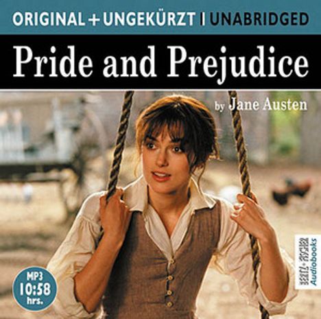Pride and Prejudice. MP3-CD, CD