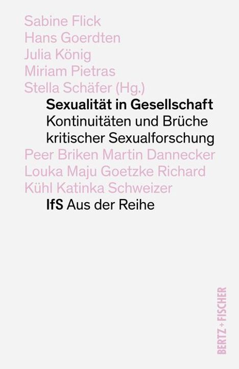 Sexualität in Gesellschaft, Buch