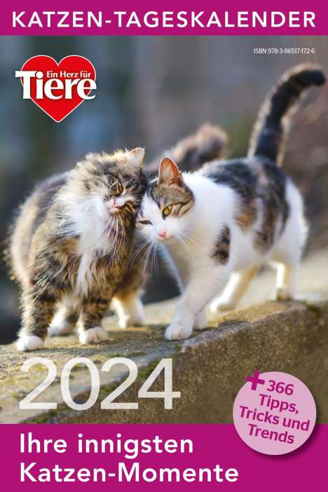 Katzen Tageskalender 2024, Kalender