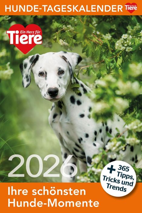 Hunde Tageskalender 2026, Kalender