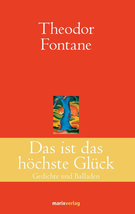 Theodor Fontane: Das ist das höchste Glück, Buch