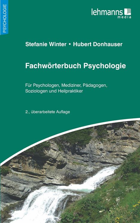 Stefanie Winter: Fachwörterbuch Psychologie, Buch