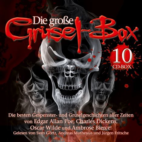 Edgar Allan Poe: Die große Grusel-Box, 10 CDs