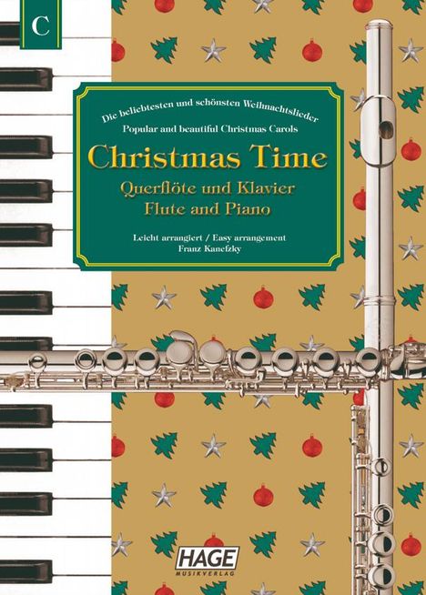 Franz Kanefzky (geb. 1964): Christmas Time für Querflöte und Klavier, Buch