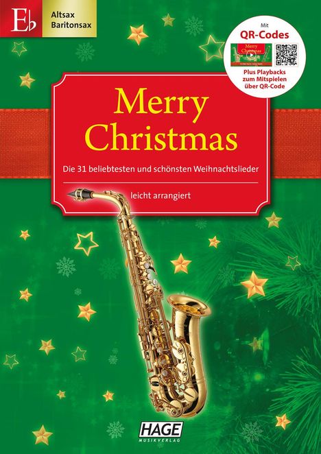 Merry Christmas für Es-Instrumente, Buch