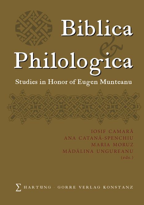 Biblica et Philologica, Buch