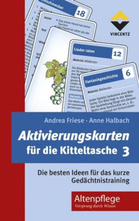 Andrea Friese: Friese, A: Aktivierungskarten für die Kitteltasche 3, Spiele