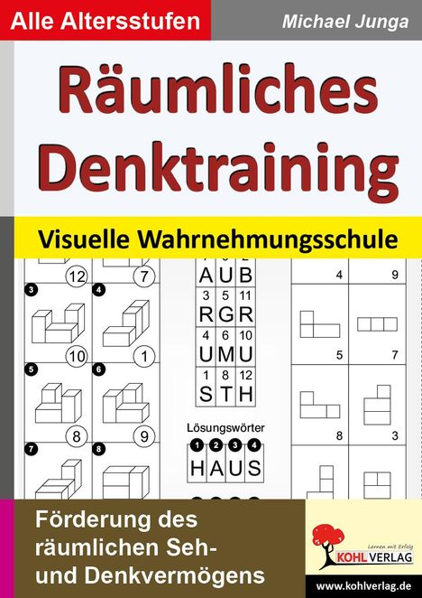 Michael Junga: Räumliches Denktraining, Buch