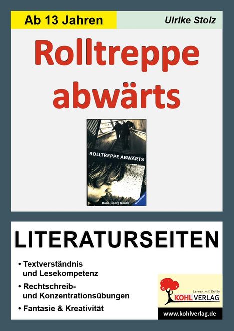 Ulrike Stolz: Rolltreppe abwärts / Literaturseiten, Buch