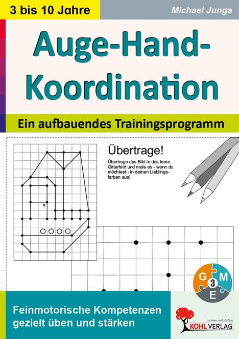 Michael Junga: Auge-Hand-Koordination, Buch
