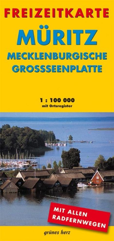 Müritz - Mecklenburgische Großseenplatte 1 : 100 000, Karten