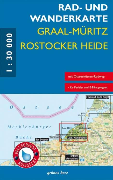 Graal-Müritz, Rostocker Heide Rad- und Wanderkarte, Karten