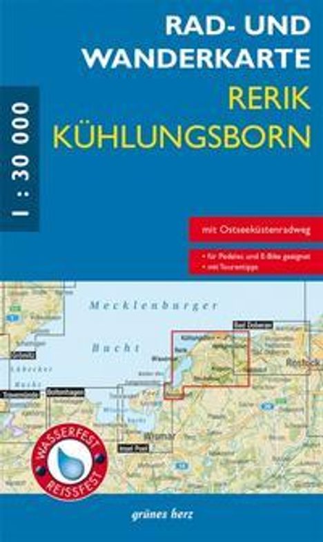 Rad- und Wanderkarte Rerik/Kühlungsborn, Karten