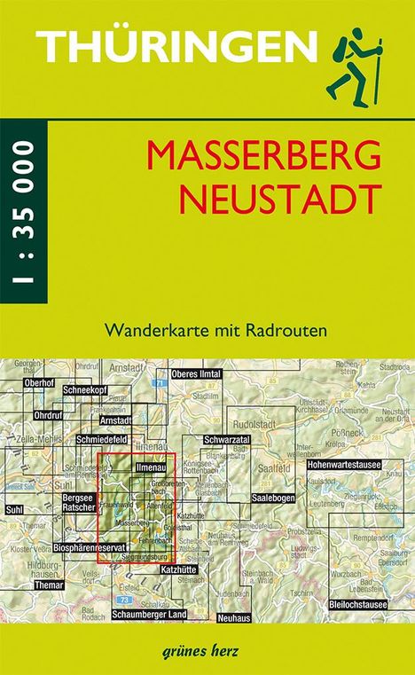 Wanderkarte Masserberg und Neustadt, Karten