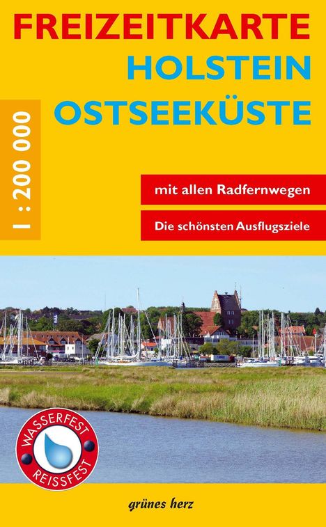 Freizeitkarte Holstein, Ostseeküste, Karten