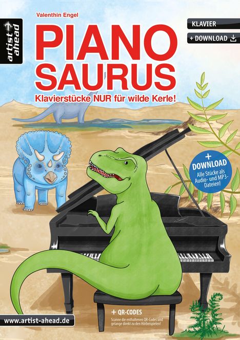 Pianosaurus, Noten