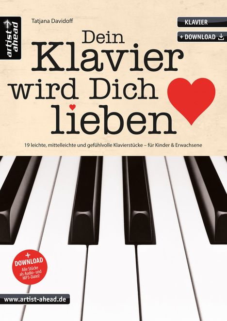Tatjana Davidoff: Dein Klavier wird Dich lieben, Buch