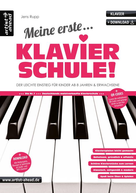 Jens Rupp: Meine erste Klavierschule!, Buch