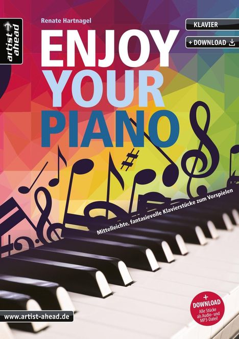 Renate Hartnagel: Enjoy your Piano, Buch