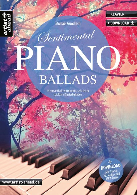 Michael Gundlach: Sentimental Piano Ballads, Buch
