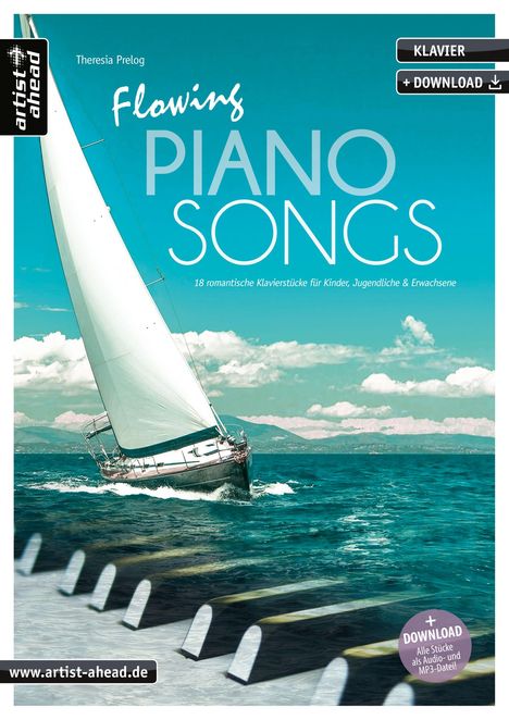 Theresia Prelog: Flowing Piano Songs, Buch