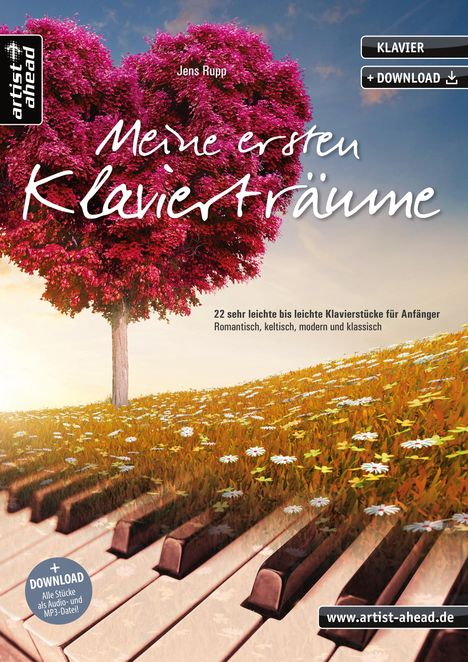 Jens Rupp: Meine ersten Klavierträume, Buch