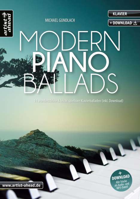 Michael Gundlach: Modern Piano Ballads, Buch