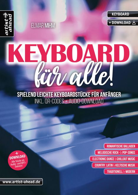 Elmar Mihm: Keyboard für alle!, Buch