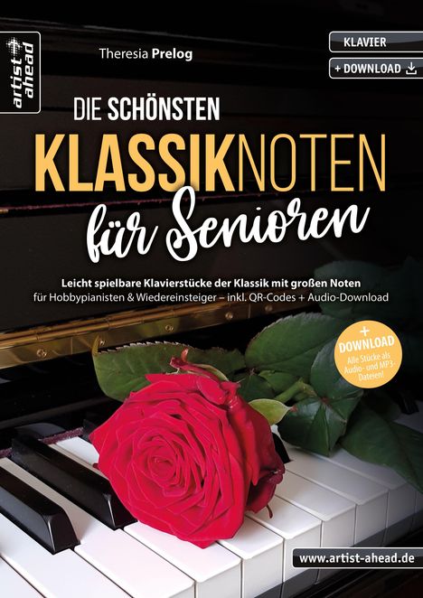 Theresia Prelog: Die schönsten Klassiknoten für Senioren, Buch