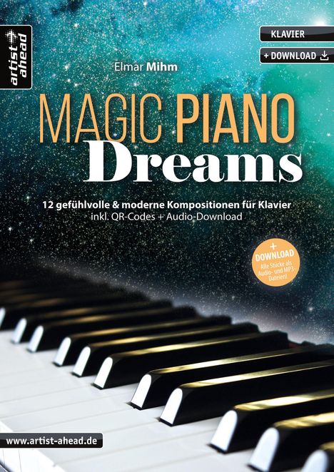 Elmar Mihm: Magic Piano Dreams, Buch