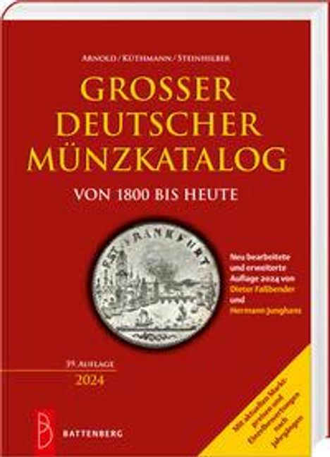 Großer deutscher Münzkatalog, Buch