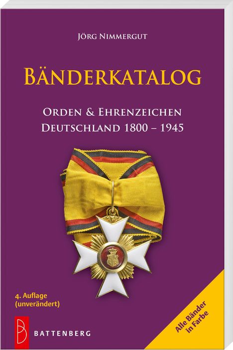 Jörg Nimmergut: Bänderkatalog, Buch