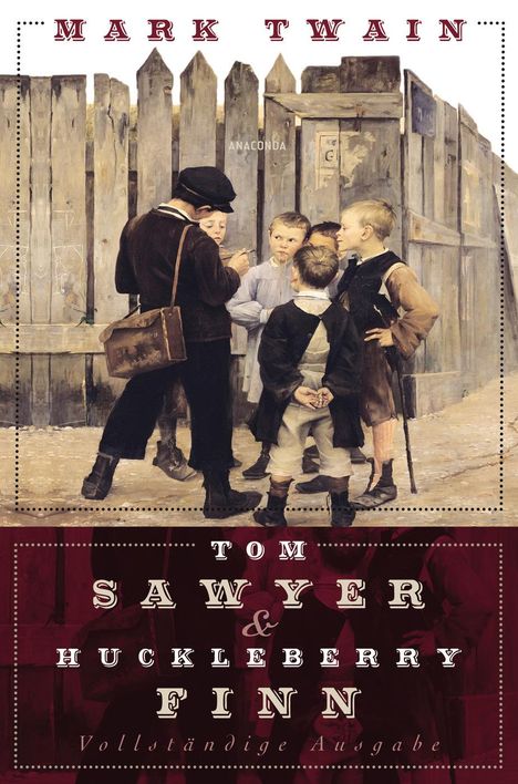 Mark Twain: Tom Sawyer und Huckleberry Finn, Buch