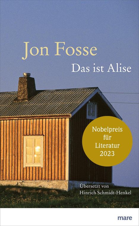 Jon Fosse: Das ist Alise, Buch