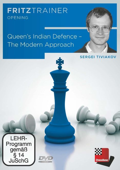 Sergei Tiviakov: Tiviakov, S: Queen's Indian Defence - The Modern Approach, DVD-ROM