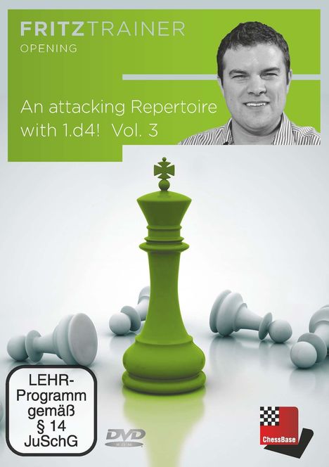 Nicholas Pert: An attacking Repertoire with 1.d4 - Vol. 3, DVD-ROM