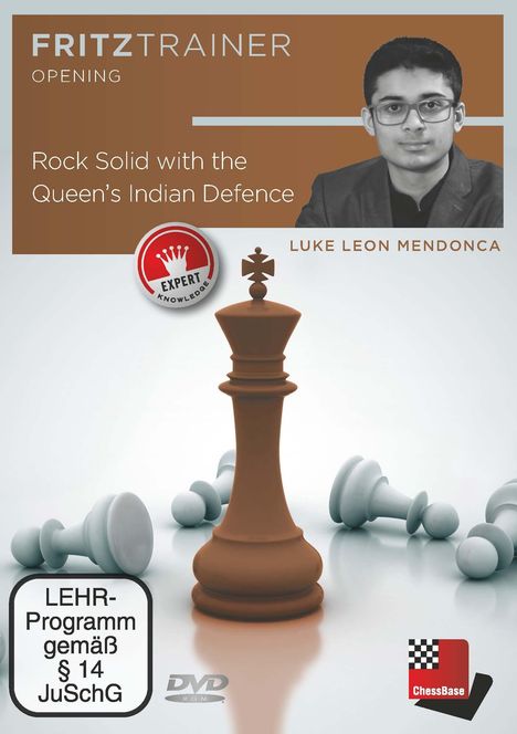 Luke Leon Mendonca: Rock Solid with the Queen's Indian Defence, DVD-ROM