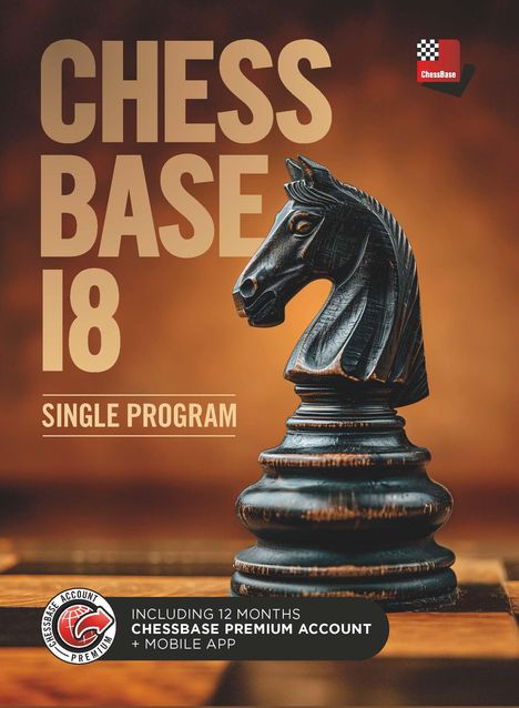 ChessBase 18 - Einzelprogramm, DVD-ROM