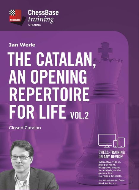 Jan Werle: The Catalan, an opening repertoire for life - Vol. 2, DVD-ROM