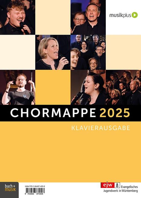 Chormappe 2025 Klavierausgabe, Buch