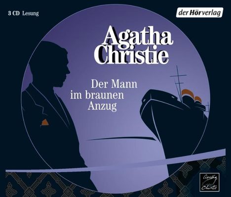 Agatha Christie: Der Mann im braunen Anzug, 3 CDs