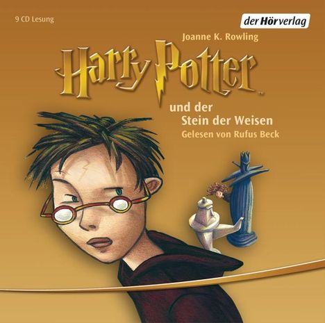 Joanne K. Rowling: Harry Potter 1 und der Stein der Weisen, 9 CDs