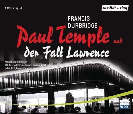 Francis Durbridge: Paul Temple und der Fall Lawrence, 4 CDs