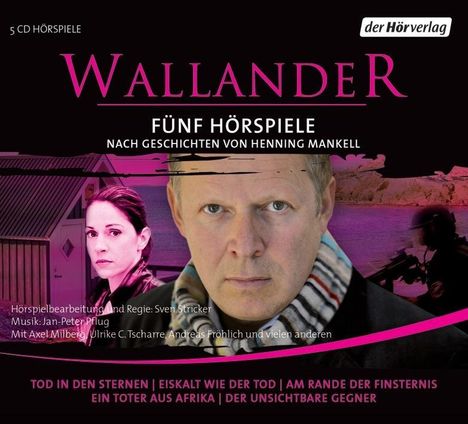 Henning Mankell (1948-2015): Wallander. Fünf Hörspiele. 1. Staffel, 5 CDs