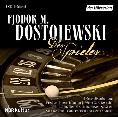 Fjodor M. Dostojewski: Der Spieler, CD