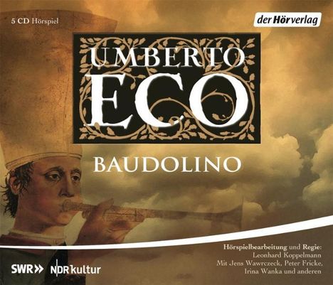 Umberto Eco (1932-2016): Baudolino, 5 CDs