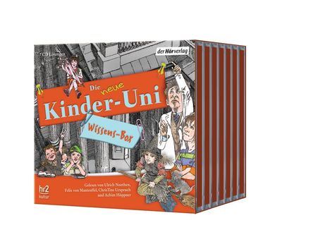 Die NEUE Kinder-Uni Wissens-Box, 7 CDs