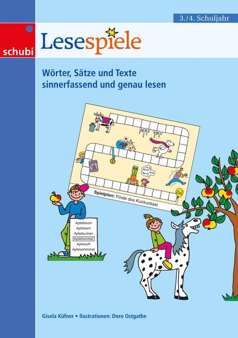 Gisela Küfner: Lesespiele 3/4, Buch