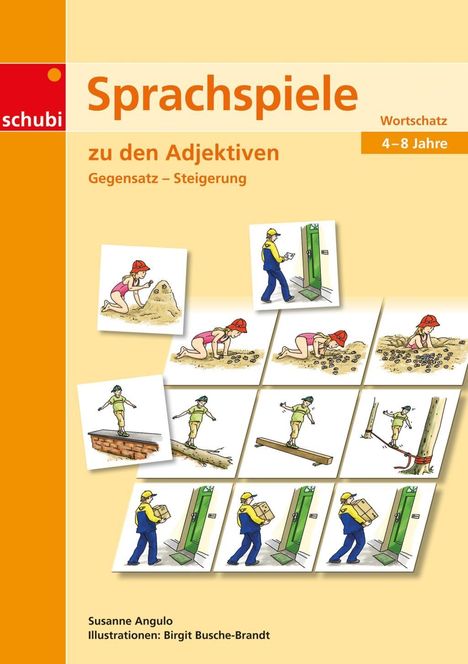 Susanne Angulo: Angulo, S: Sprachspiele zu den Adjektiven, Buch
