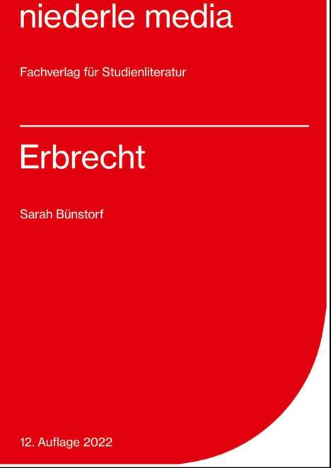 Sarah Bünstorf: Erbrecht, Buch